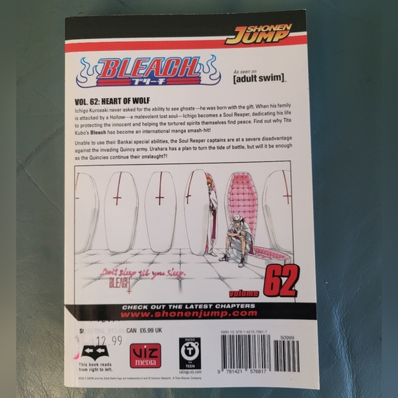 Bleach volume 62 by Tite Kubo. - Picture 2 of 2